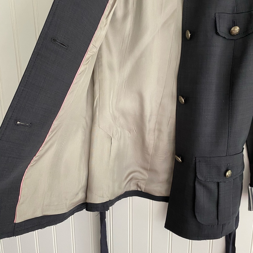Banana Republic navy jacket SIZE 8 - Picture 9 of 10